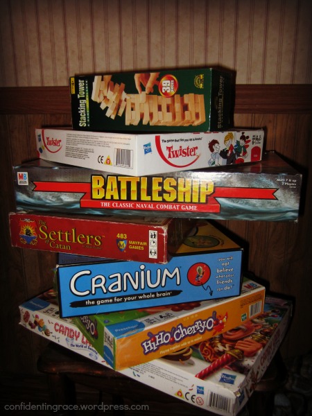 Not sure where to start with family game night?  Or maybe your go-to games are growing stale? Huge list of family-friendly games for all groups and ages!  Ideas for family game night, youth group, special events, neighborhood game night, preschool, AWANA, and more.