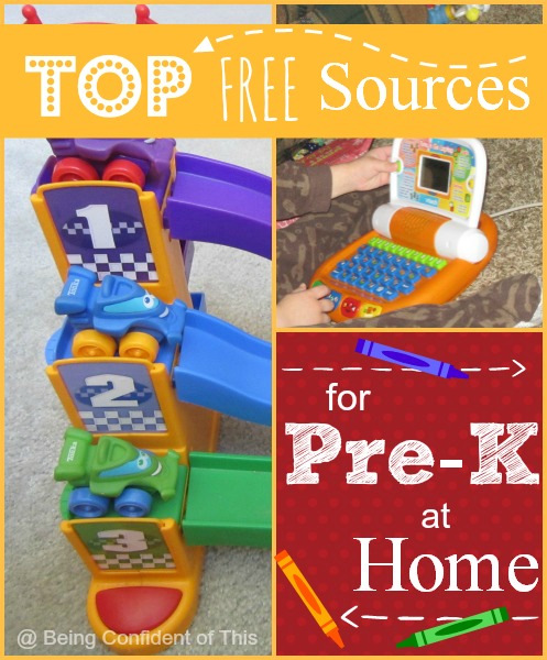 This huge list of free preschool resources will make homeschooling preschoolers so easy!  For teachers, parents, homeschoolers,  child care providers, etc.