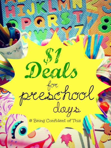 Here's a great big list of our favorite dollar store deals, as well as  ideas on how to use them for toddlers and preschoolers, whether you are homeschooling or just want some fun early childhood learning activities to keep the kids occupied.