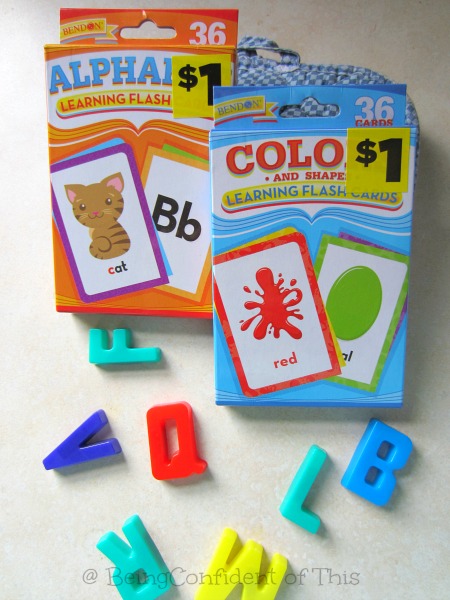 dollar store deals flashcards, cheap homeschool learning tools, frugal homeschooling