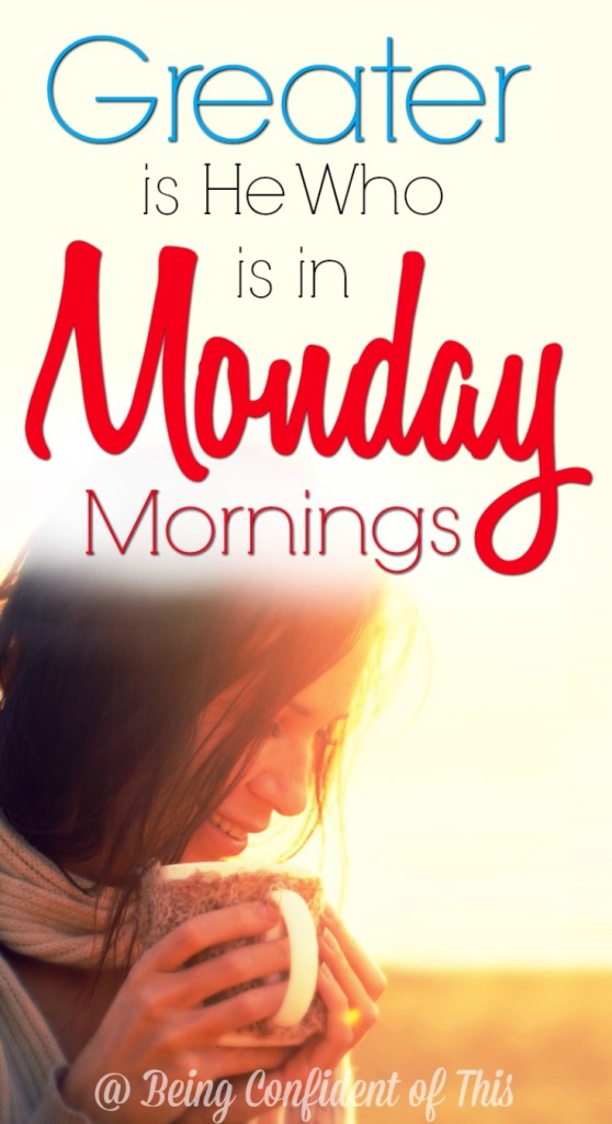 Why must Monday mornings be so incredibly difficult?  Maybe you were up and at 'em, ready for a fresh start, or maybe you're still in bed. Either way, your victory is on the line!
