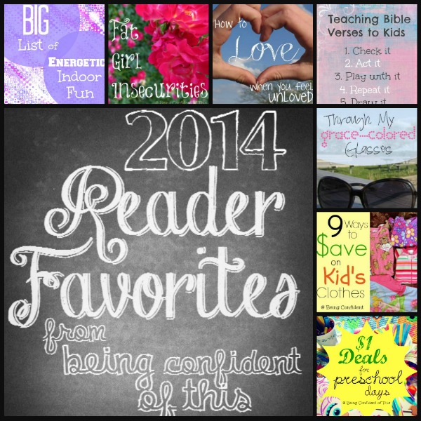 reader favorites 2014, Being Confident of This blog, top posts of 2014, number one posts, grace for the work-in-progress woman