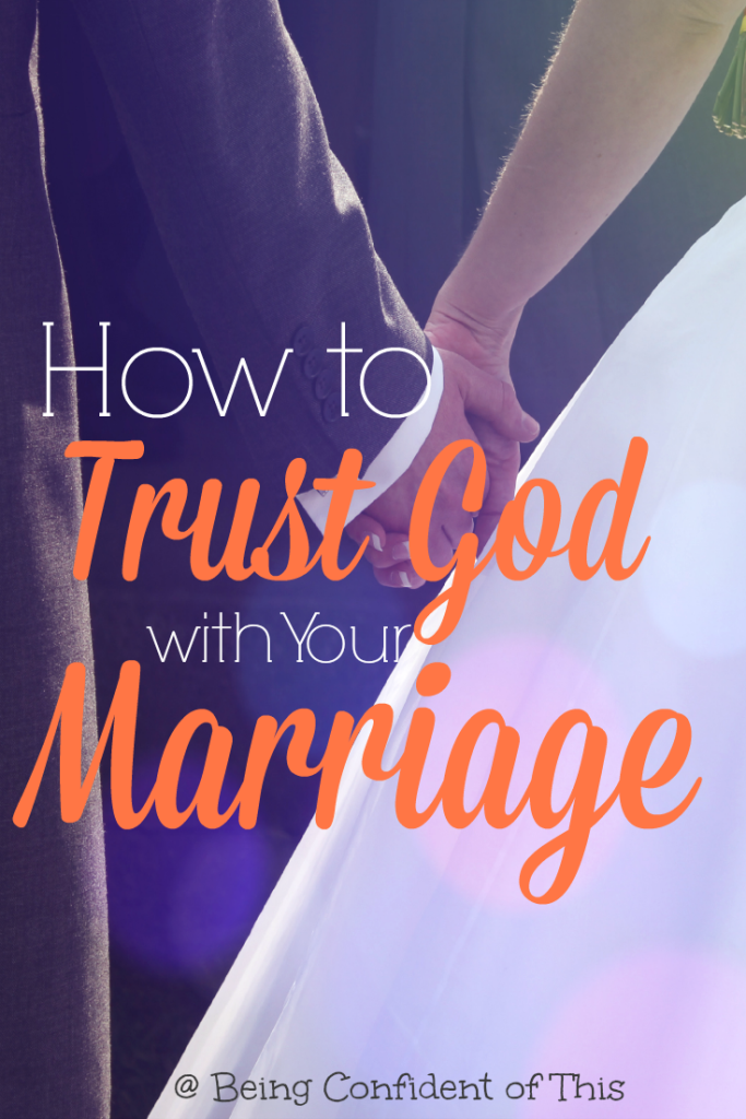 Failing to trust your husband is really failing to trust God. It's a hard pill to swallow sometimes, I know!  Read here to learn how to trust God with your marriage!