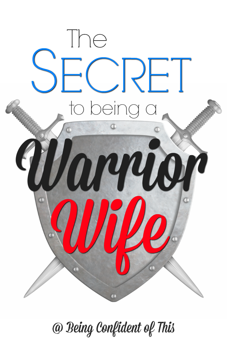 We get so caught up in busy schedules and who we think we are supposed to be that we forget our primary purpose. Don't make the mistake of leaving your husband without the helper he really needs. Being a warrior wife is not just a role... The Secret to being a Warrior Wife