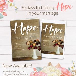 Hope for the Hurting Wife: 30 Days of Practical Encouragement for Your Marriage. Coming Soon! marriage book|difficult marriage|husband|wife|hard times in marriage|marriage encouragement