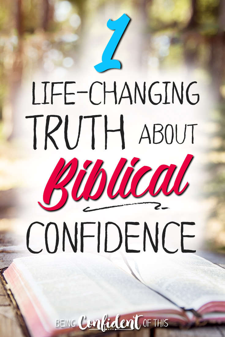 There's one thing you need to know about real confidence! #BeingConfidentofThis #devotional #womenoftheWord #Bible giveaway | book launch | God's Word | the Bible |confidence | assurance | encouragement | Christian women | spiritual growth | identity in Christ | leadership | grace | women of faith