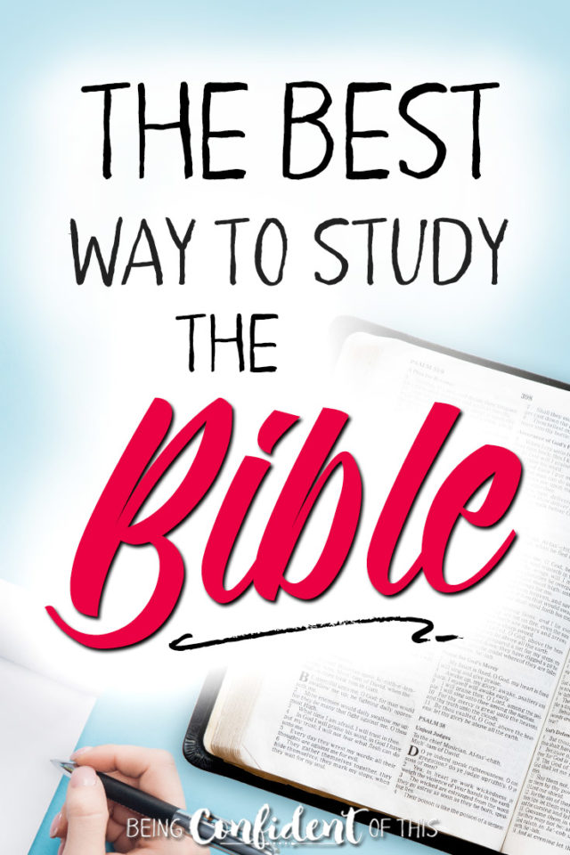 Why is studying the Bible from Creation to Christ the best method? If you want to know more about the Bible... #Biblestudy #tips #christianwomen #christiangrowth Being Confident of This | Bible study methods | why study chronologically | reasons to study the Bible as a whole | why chronological study matters for Christians | growing in faith | how to have more faith | Christian resources for growth | firm foundation | knowing the Bible | want to know more about the Bible