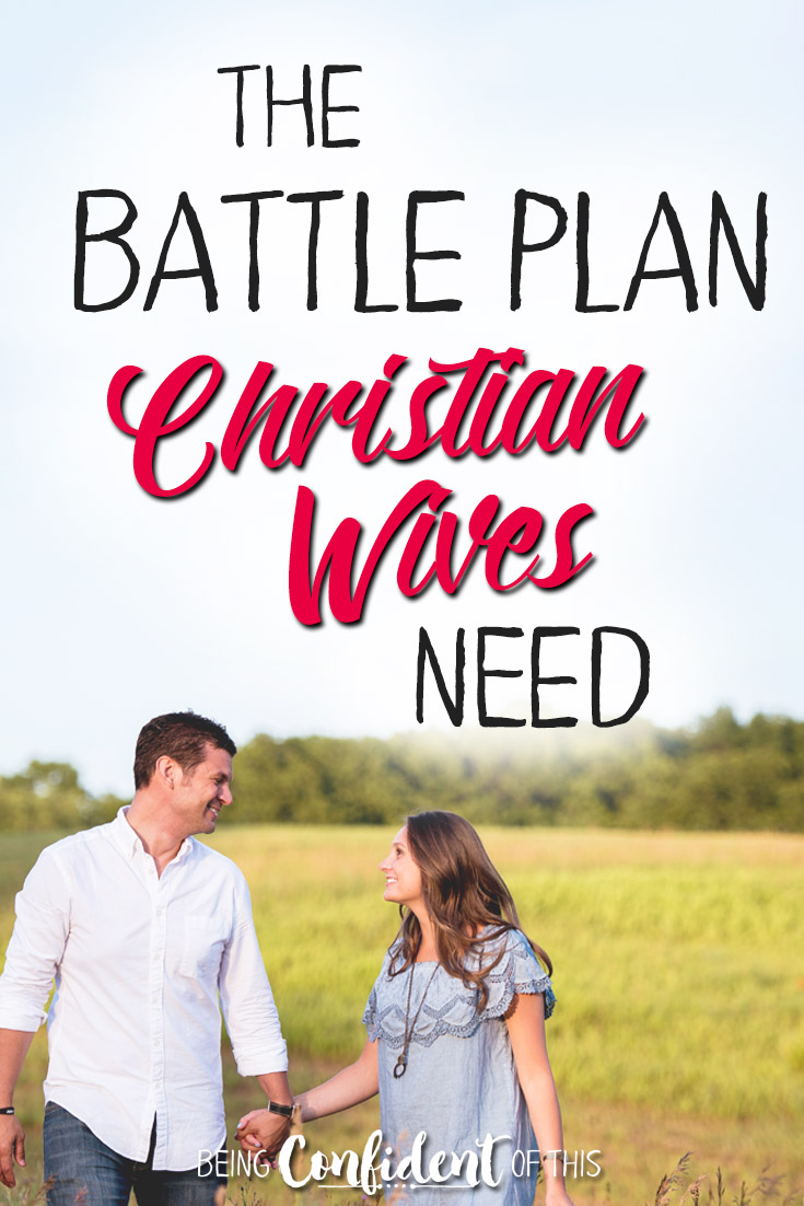 If marriage is a gift, why isn't it easier? The Battle Plan Christian Wives need will prepare you to face tough times! #marriage #marriageadvice #godlywife Being Confident of This - Jen Stults | Bible study | devotional | christian women | encouragement | spiritual growth | christian growth | marriage tips | christian marriage | hope for hurting wife | hope for marriage online event | biblical marriage | christian wife