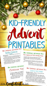 Kid-friendly Advent Printables | Being Confident Of This
